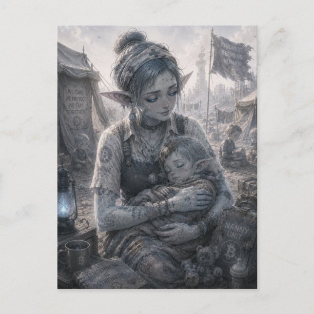 Tenderness / Nanny / Field Camp  Postcard (Front)