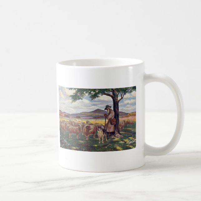 Tending the Sheep Coffee Mug (Right)