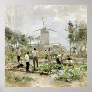 Tending Tomorrow: Working Together Poster