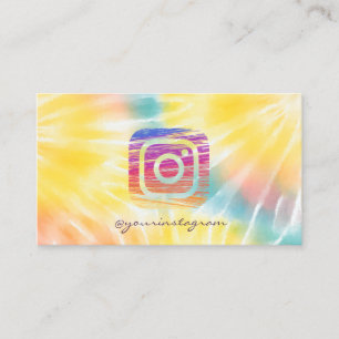 Tendy Rainbow Tai Day Instagram Social Media Business Card