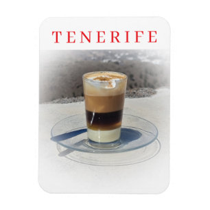 Tenerife barraquito view fridge magnet