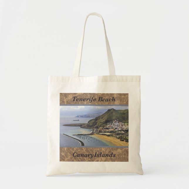 Tenerife Beach, Canary Islands Photo Tote Bag (Front)