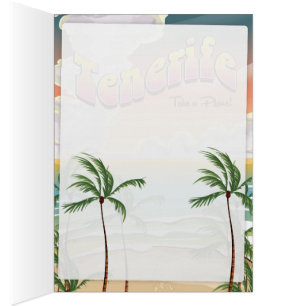 Tenerife beach Holiday poster