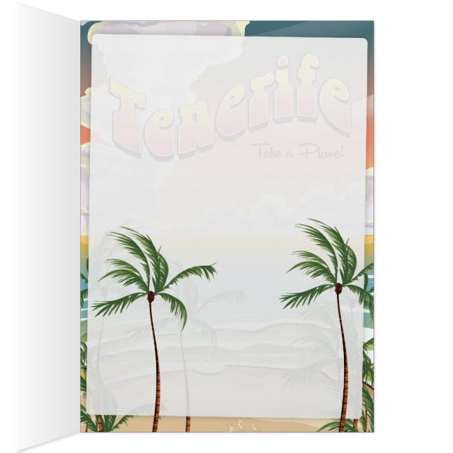 Tenerife beach Holiday poster (Inside (Right))
