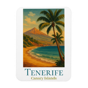 Tenerife Canary Islands Mount Teide Spanish Island Magnet