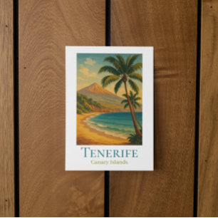 Tenerife Canary Islands Mount Teide Spanish Island Postcard