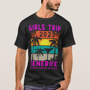 Tenerife Girls Trip 2023 Women Spain Canary Island T-Shirt
