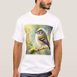 Tenerife Goldcrest 231024AREF107 - Watercolor T-Shirt