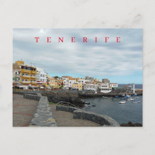 Tenerife Los Abrigos view postcard