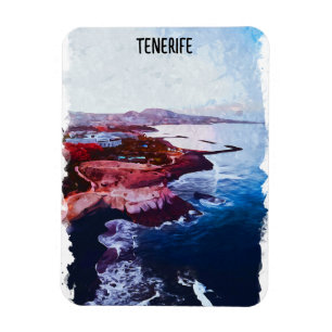 Tenerife Spain Coast Canarias Travel Souvenir Magnet