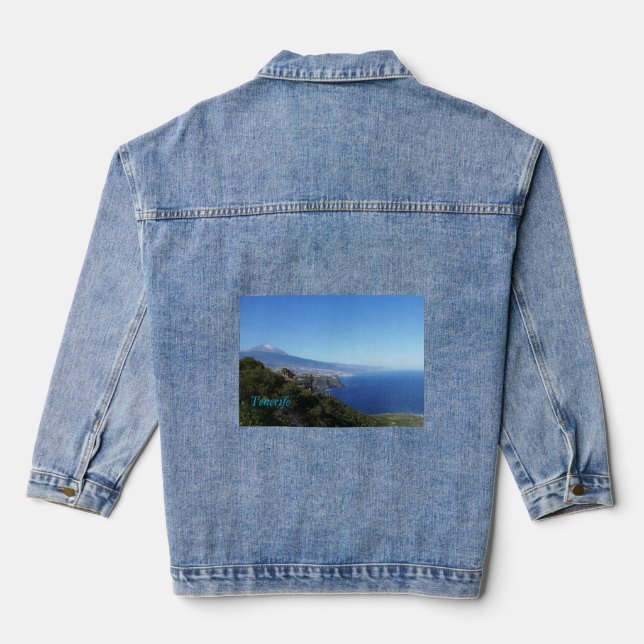 Tenerife/Teneriffa Denim Jacket (Back)