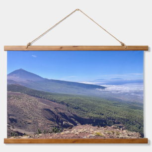 Tenerife view hanging tapestry