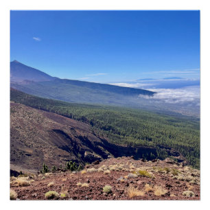 Tenerife view poster