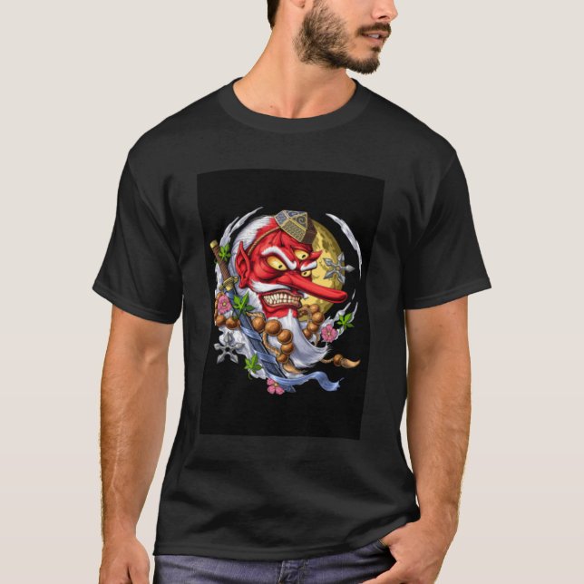 Tengu Japanese Demon2163png2163 T-Shirt (Front)