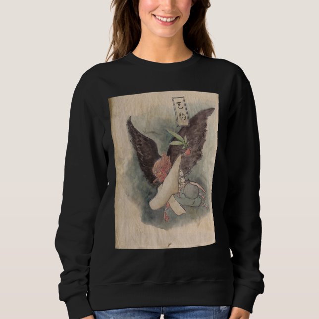 Tengu Japanese Yo Kai Series Sweatshirt (Front)