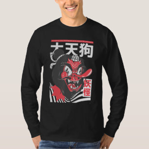 Tengu Mask Japanese Aesthetic, Japanese Tengu T-Shirt