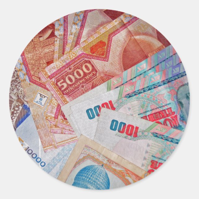 Tengy Classic Round Sticker (Front)