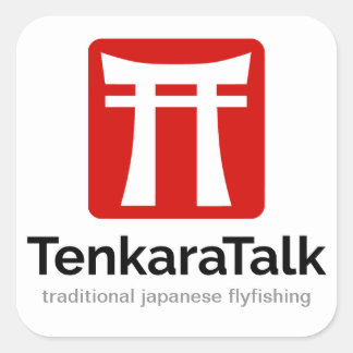 Tenkara Sticker - Square 3"