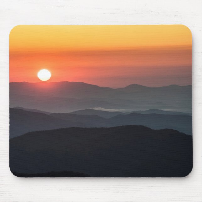 Tennant Mt, Graveyard Fields area, sunrise Mouse Pad (Front)