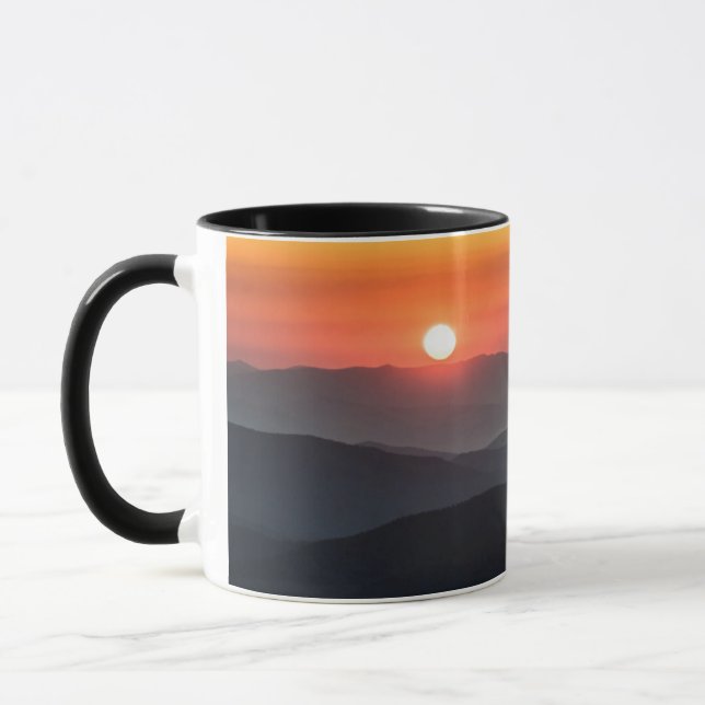 Tennant Mt, Graveyard Fields area, sunrise Mug (Left)