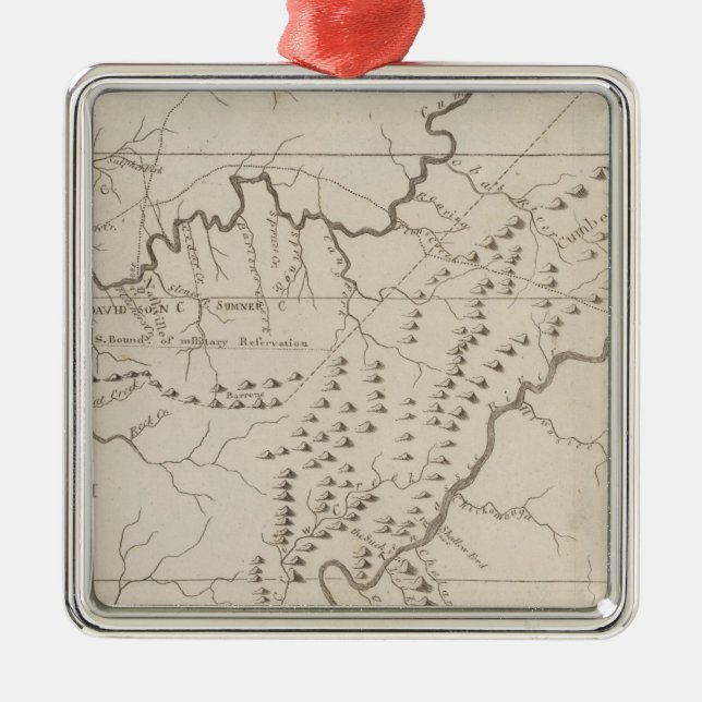 Tennassee Metal Ornament (Front)