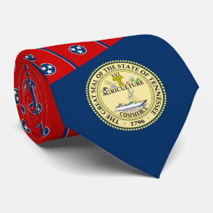 Tennessean Flag & Seal, Flag of Tennessee Tie