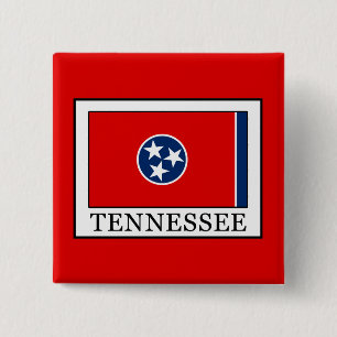 Tennessee 15 Cm Square Badge
