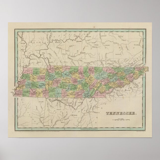 Tennessee 4 poster (Front)