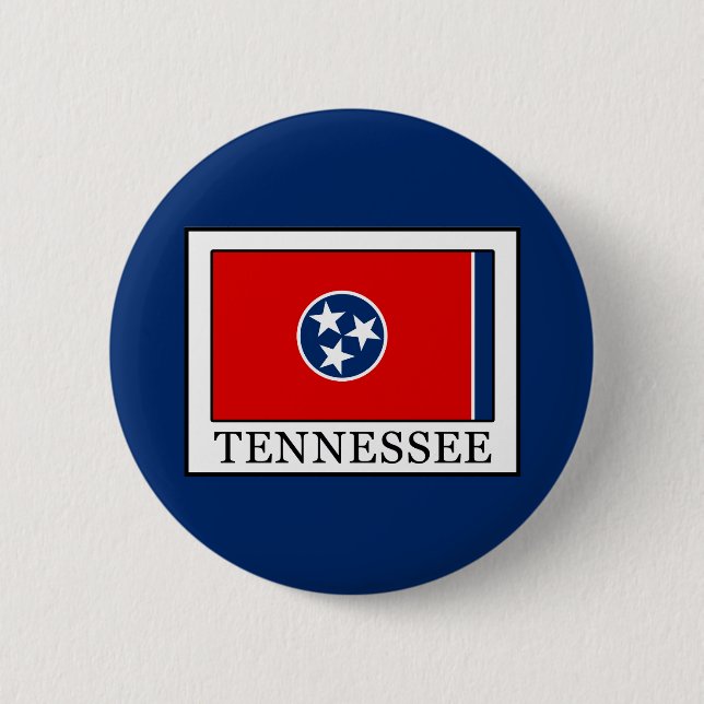 Tennessee 6 Cm Round Badge (Front)