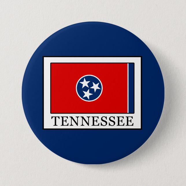 Tennessee 7.5 Cm Round Badge (Front)