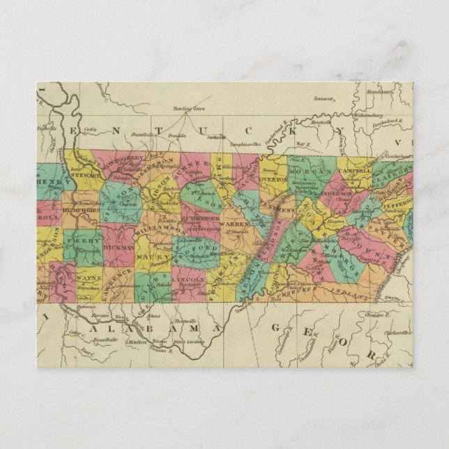 Tennessee 7 postcard (Front)