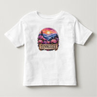 Tennessee Americana Floral Patriotic State Design
