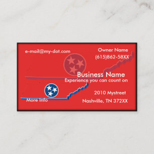 Tennessee Business Card
