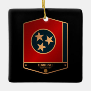 Tennessee Ceramic Ornament