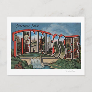 Tennessee (Dam)Large Letter ScenesTennessee Postcard
