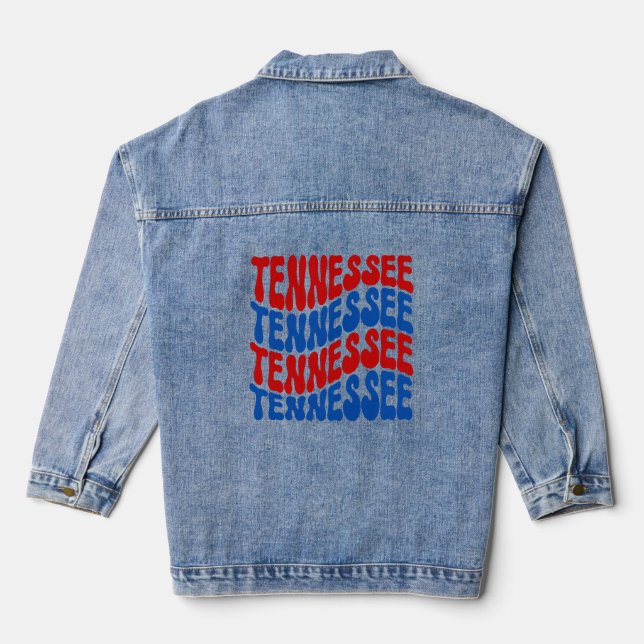 Tennessee   denim jacket (Back)