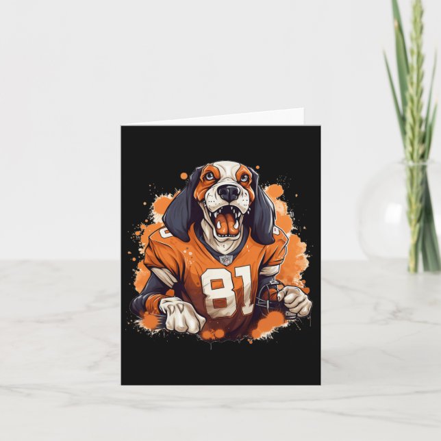 Tennessee Dog Sport Lovers Tennessee Tri Stars  Card (Front)