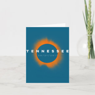 Tennessee Eclipse Tshirts Total Solar Design Card