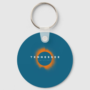 Tennessee Eclipse Tshirts Total Solar Illustration Key Ring
