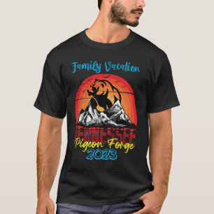 Tennessee Family Vacation 2023 Pigeon Forge T-Shirt