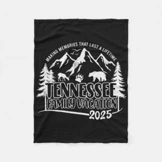Tennessee Family Vacation 2025 Making Memories  Fleece Blanket