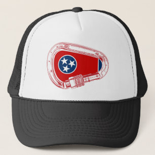 Tennessee Flag Climbing Carabiner Trucker Hat
