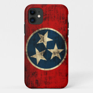 Tennessee Flag Grunge iPhone 11 Case