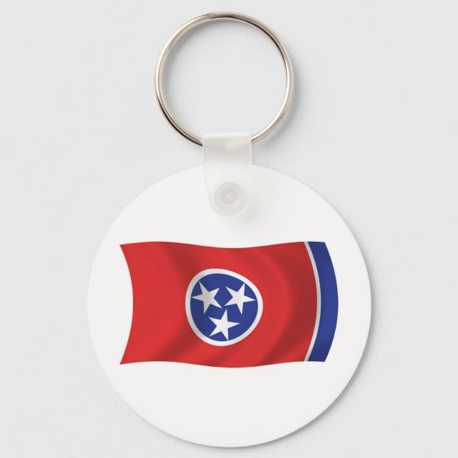 Tennessee Flag Keychain (Front)