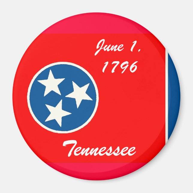 Tennessee Flag Magnet (Front)