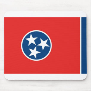 Tennessee flag mouse pad