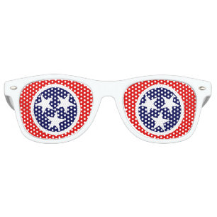 TENNESSEE FLAG RETRO SUNGLASSES