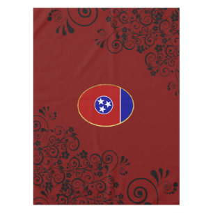 Tennessee flag tablecloth