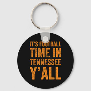 Tennessee Football It's Football Time In Tennessee Key Ring
