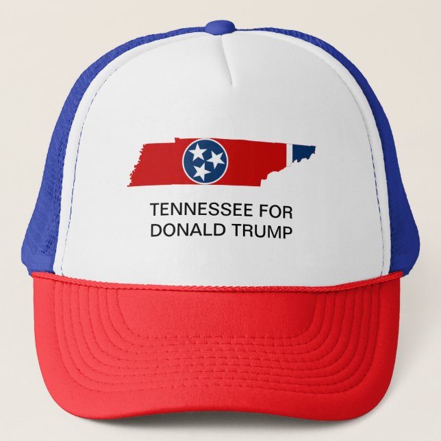 Tennessee for Donald Trump Trucker Hat (Front)